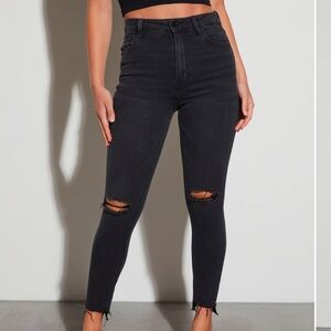 Abercrombie & Fitch Curve Love Super Skinny Ankle High Rise Size 29 / Size 8 Reg